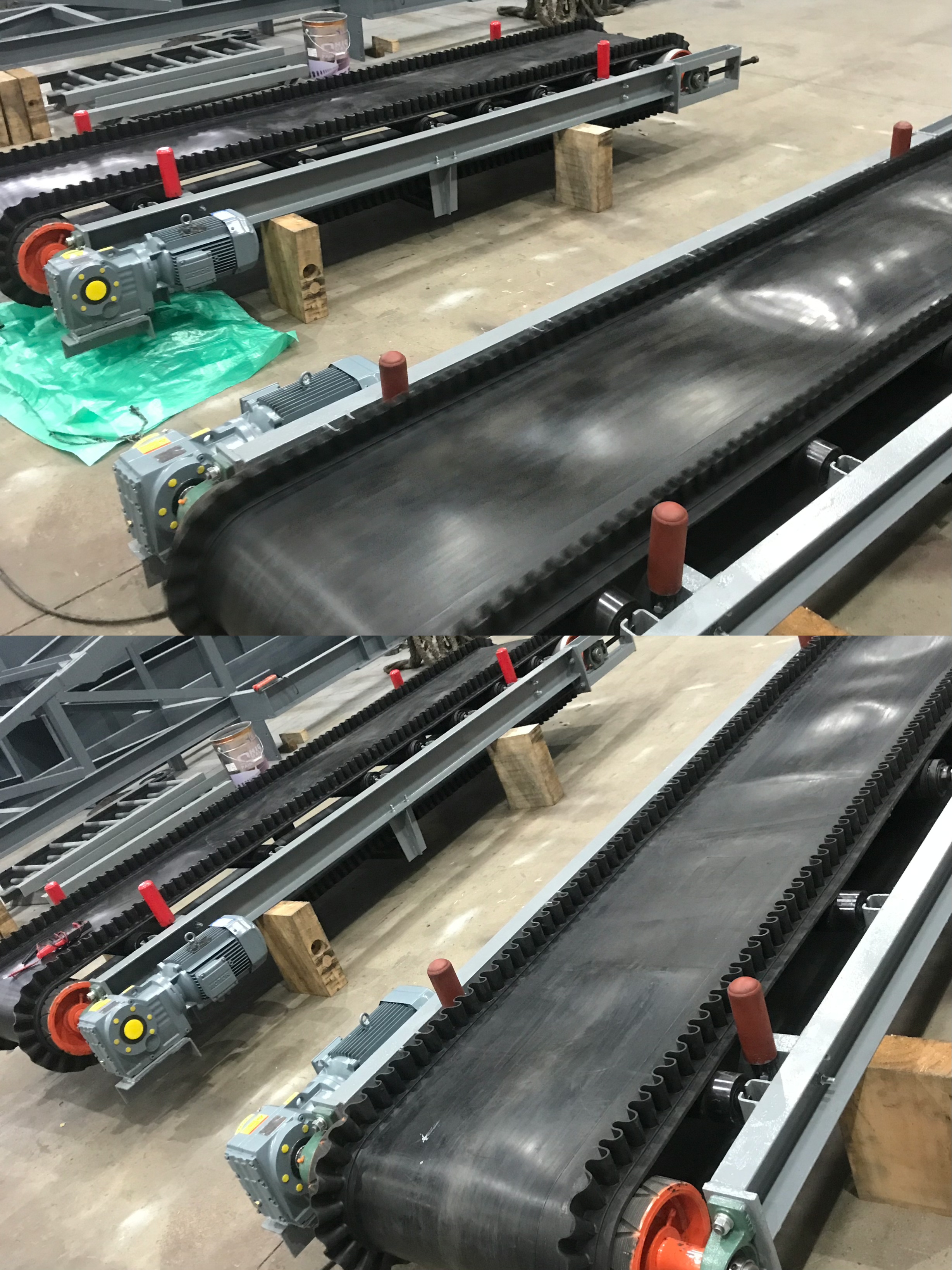 Belt conveyor commissioning, faʻapipiʻi ma tuʻuina atu