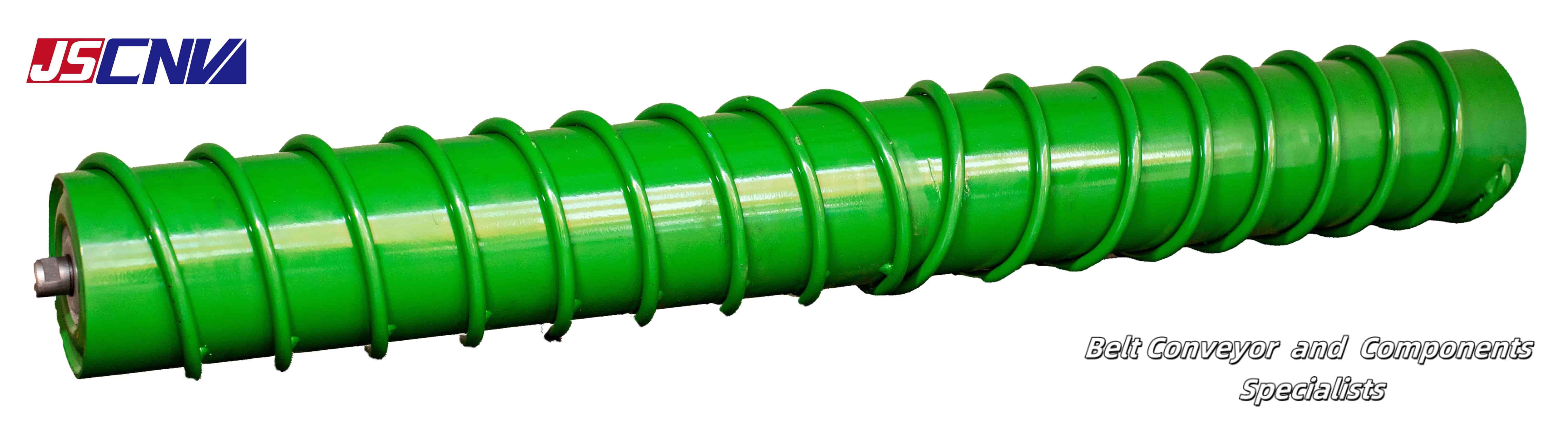 Spiral Idler mo le conveyor